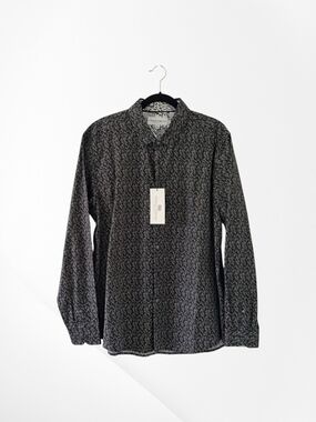👔🔥 NWT Thomas Sterling Men's Long-Sleeve Dress Shirt